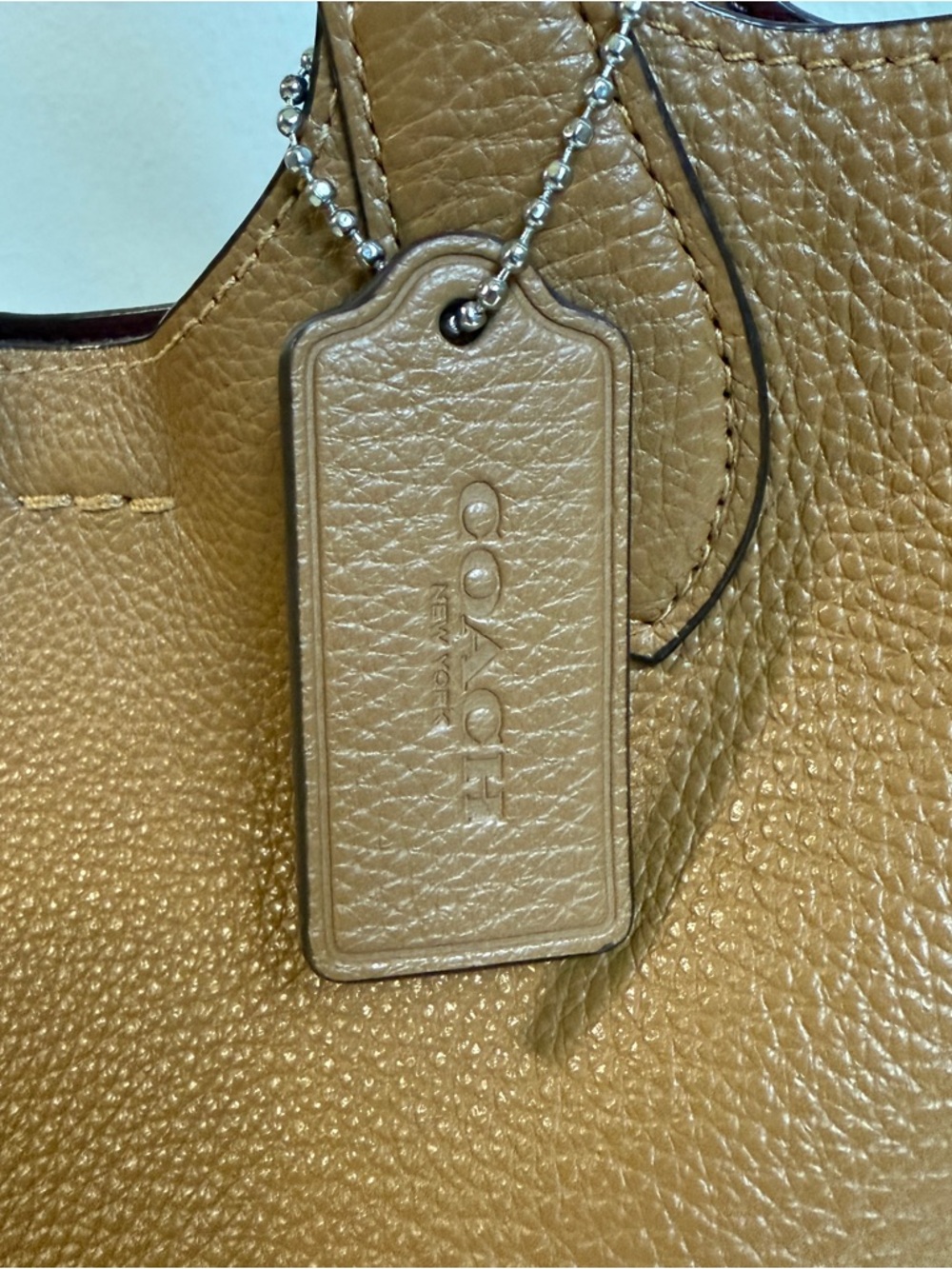 Coach Hanna Bucket Bag Saddle Brown - Picture 8 of 14